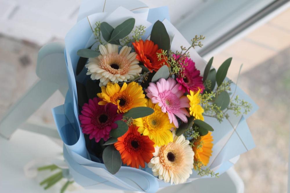 Букет цветов из: Герберы в Щеглово