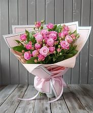 Букет Розовый кустик в Щеглово