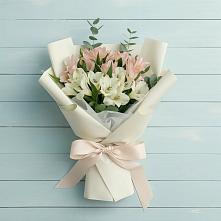 Букет цветов из:  Альстромерии #REPLACE_PRED# Щеглово