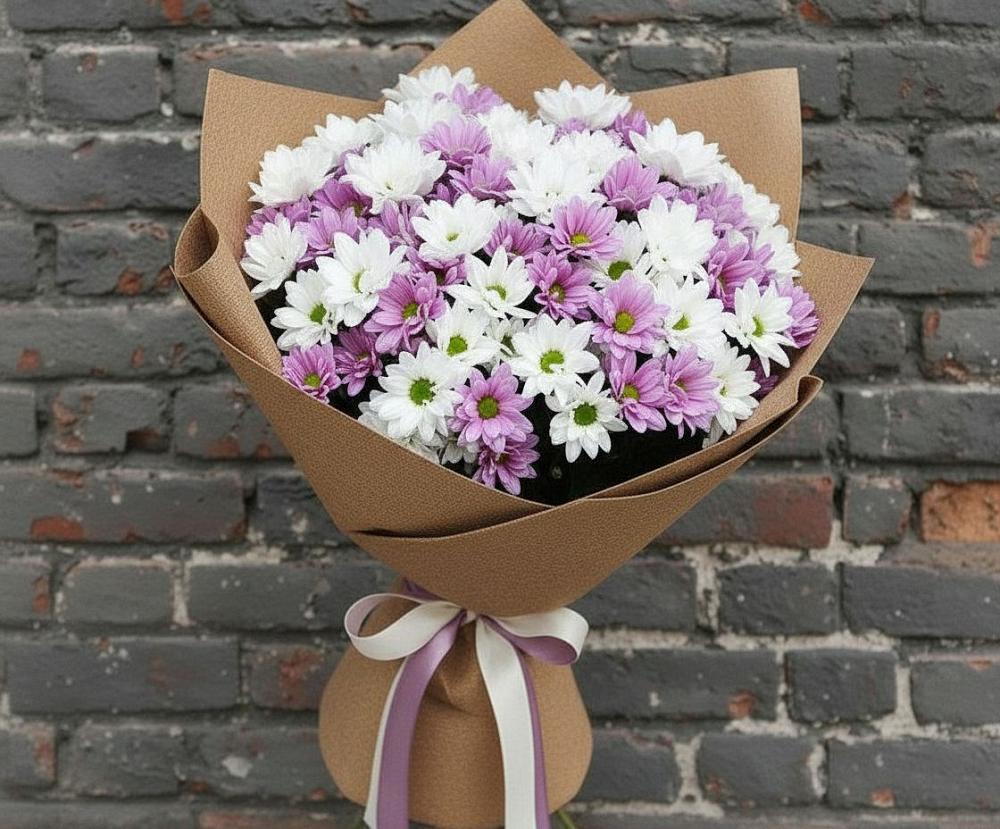 Букет цветов из: Хризантемы в Щеглово