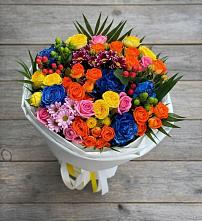 Букет цветов из:  Розы и Хризантемы #REPLACE_PRED# Щеглово