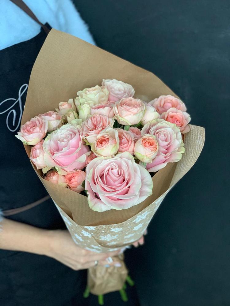 Букет цветов из: Хризантемы и Розы в Щеглово