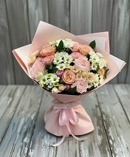 Букет цветов из:  Гвоздики, Розы и Хризантемы #REPLACE_PRED# Щеглово