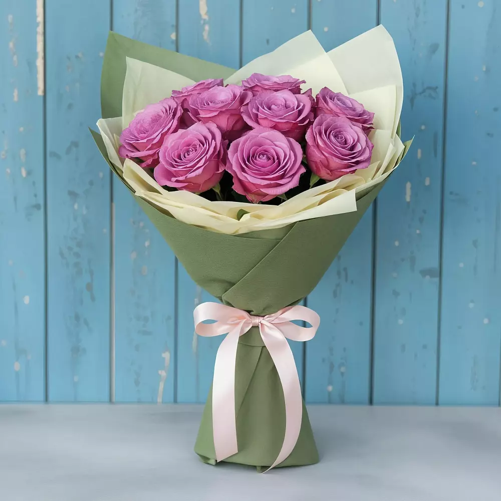 Букет Розы Фёрст Леди в Щеглово