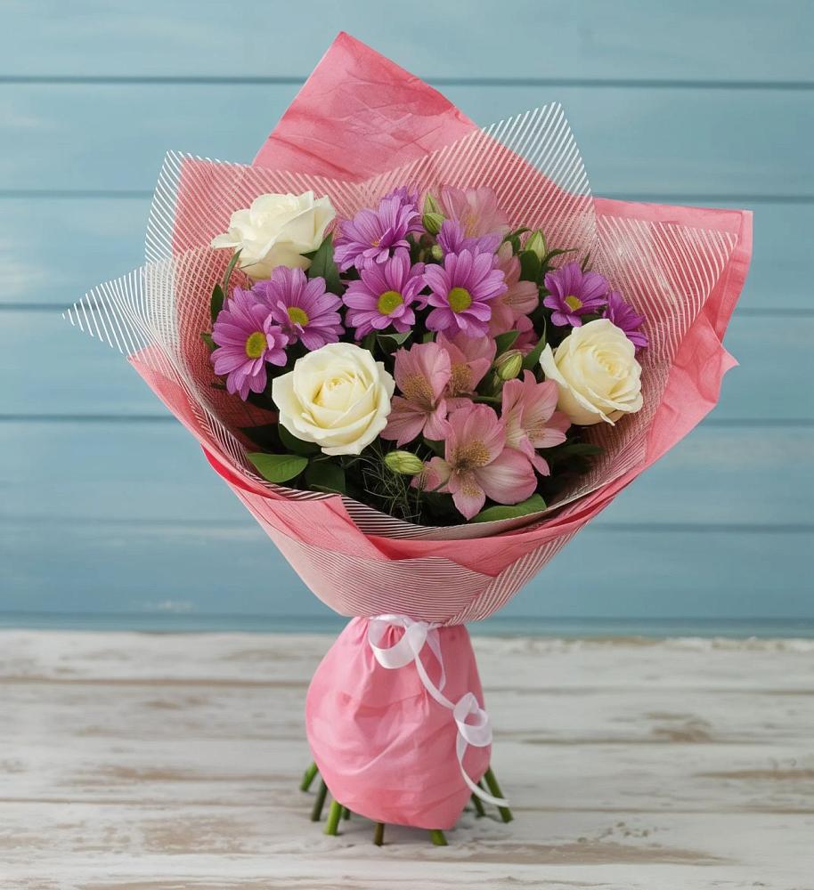 Букет цветов из: Герберы в Щеглово