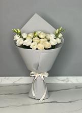 Букет цветов из:  Розы и Лизиантусы в Щеглово